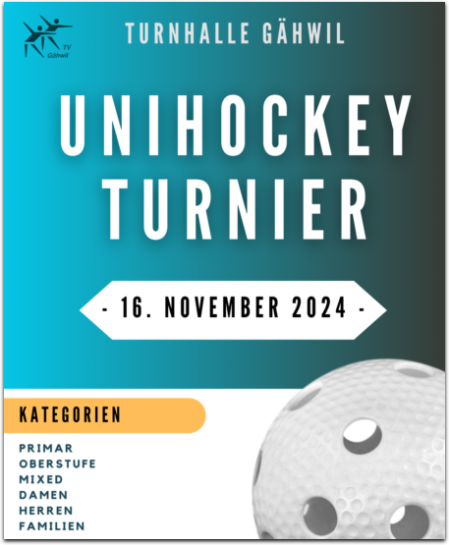 Unihockey 2024 Gähwil