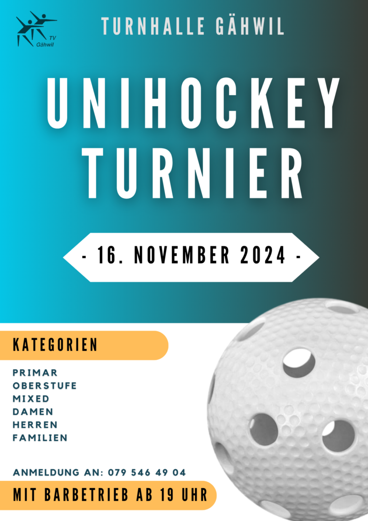 Unihockey 2024 Gähwil